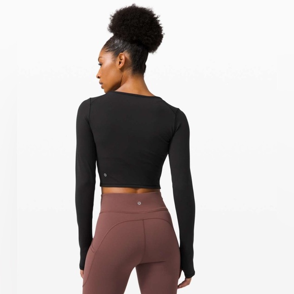 Lululemon Wunder Train Cropped L/S Top - Picture 12 of 14